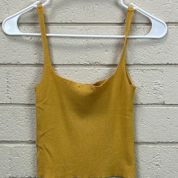 Brandy Melville Yellow Tank one size - Picture 6 of 8